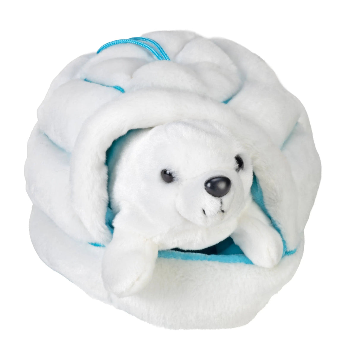   Wild Republic -  Harp Seal in an Igloo Stuffed Animal  Stuffed Animals