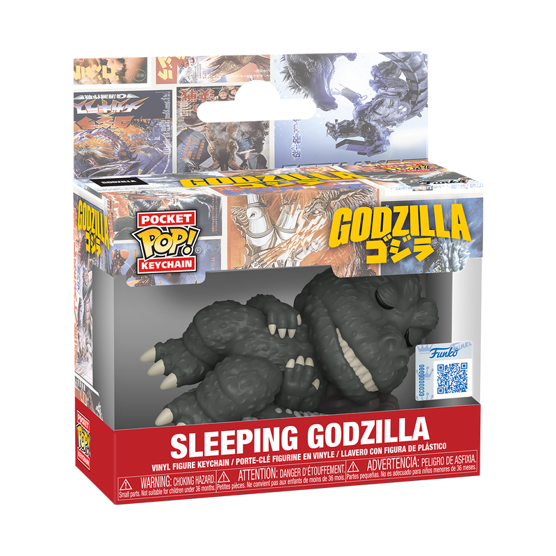 Llavero Pop! Godzilla durmiendo