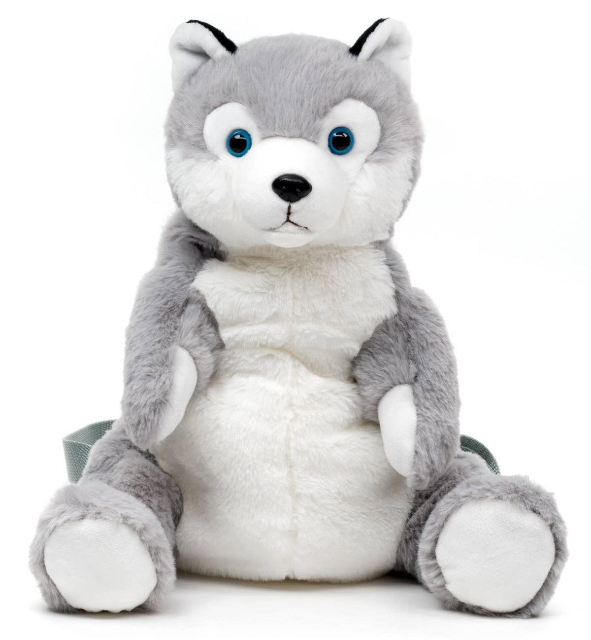 Sac à dos peluche Husky – 35 cm