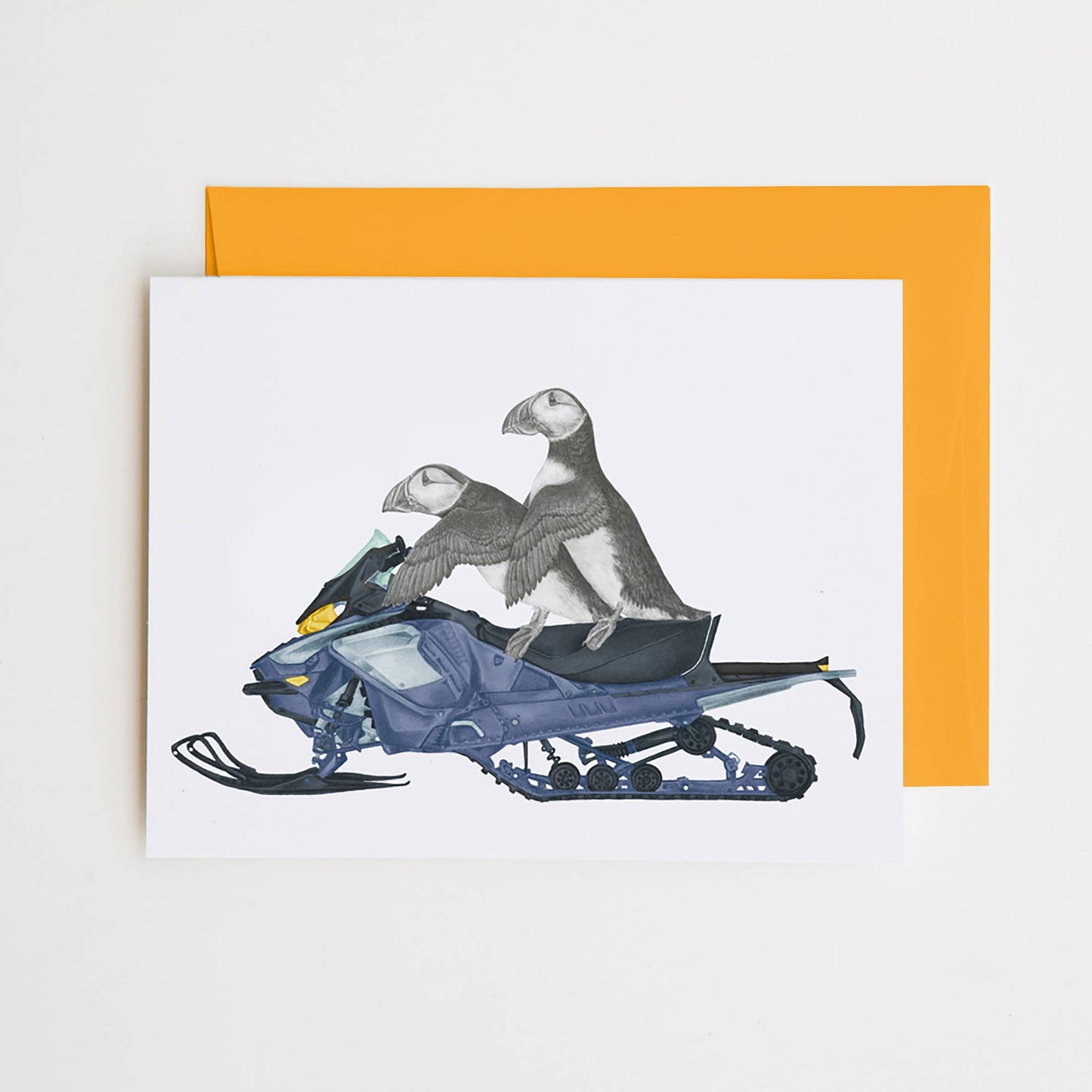 Tarjeta de frailecillos Ensueño de Hazel y Filbert