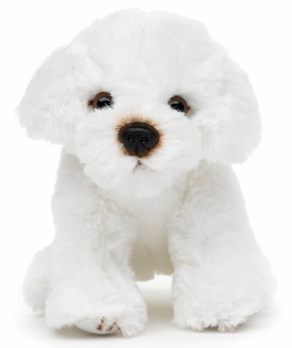 Peluche bichon maltais assis Uni Toys