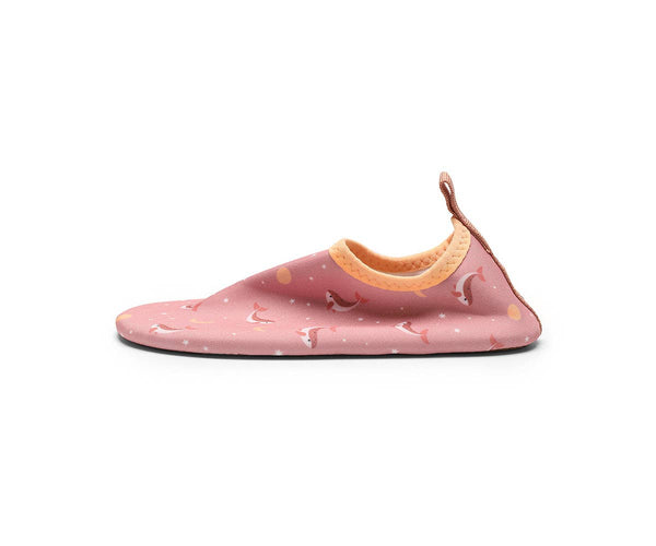 Chaussons aquatiques Enfant Baleines - Rose