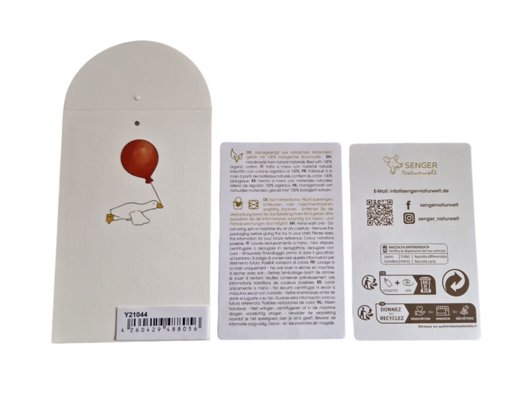 Mouette en peluche, petite