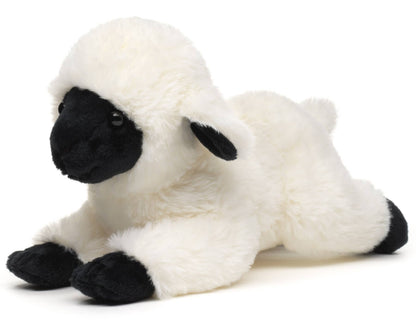 Peluche Agneau Noir du Velay couché