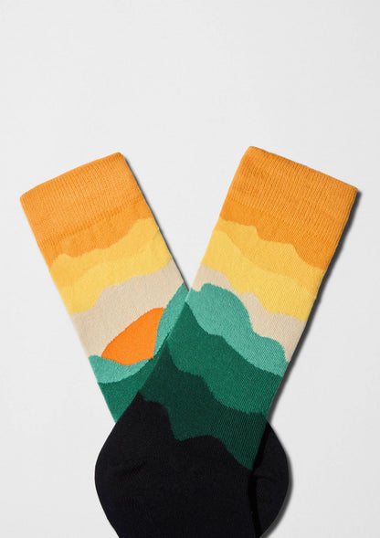 BeMountain - Chaussettes 100 % coton biologique