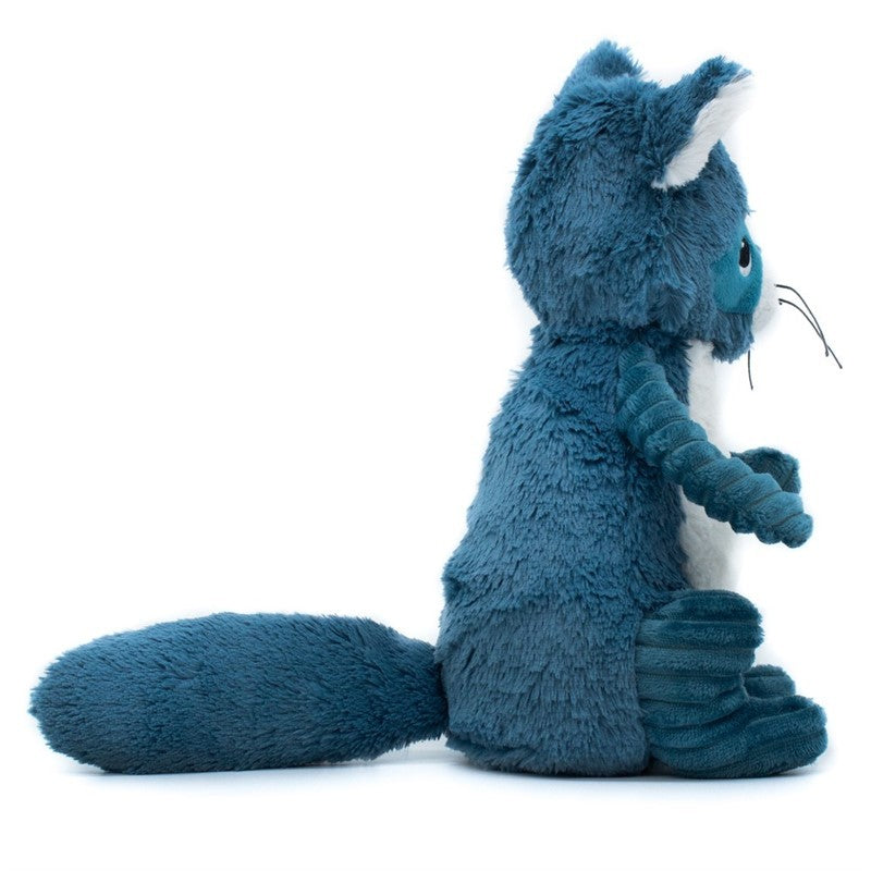 Peluche raton laveur Netoitou bleu – Les Ptipotos – vue 5