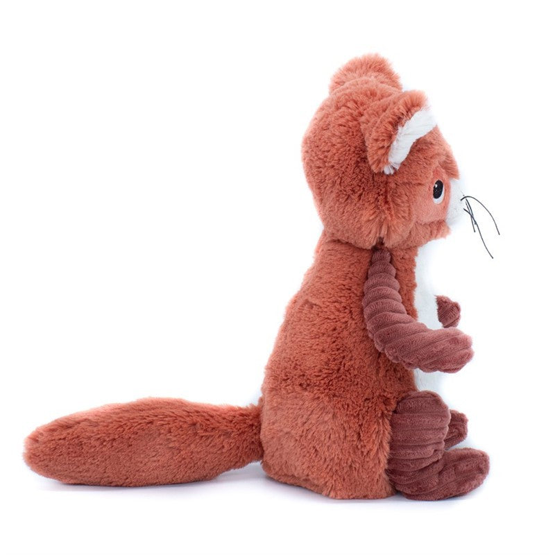 Peluche raton laveur Netoitou terracotta – Les Ptipotos