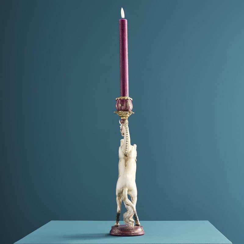 Chandelier Cheval de Cirque Blanc