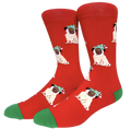 Chaussettes Carlins Lutin de Noël