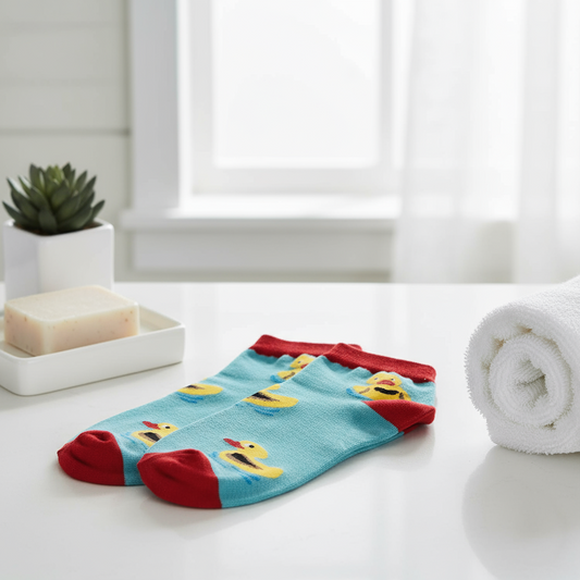 Calcetines cortos de pato