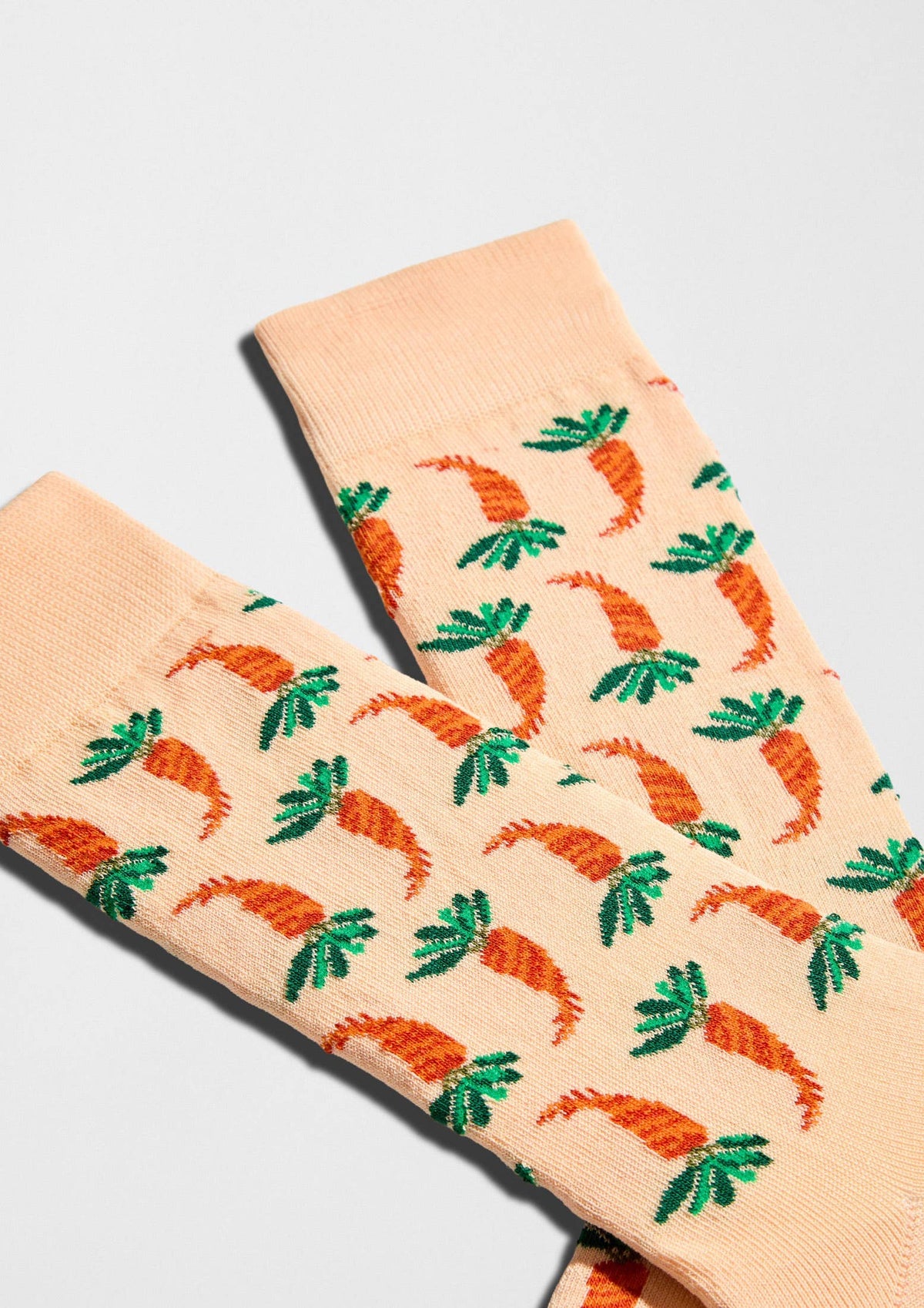 BeCarrot - Chaussettes 100 % coton biologique: Orange / 41/46