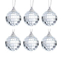 Mini Boule de Noël à Facettes 6-Pack