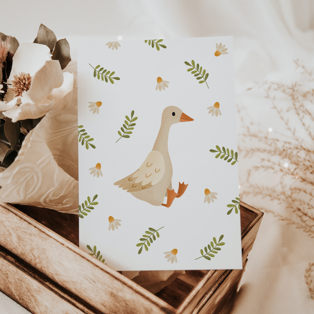 Duck Greeting Card