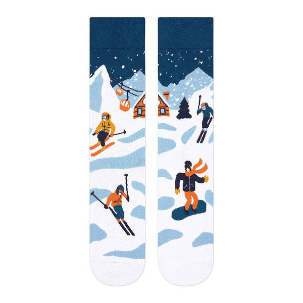 Chaussettes Dépareillées Ski