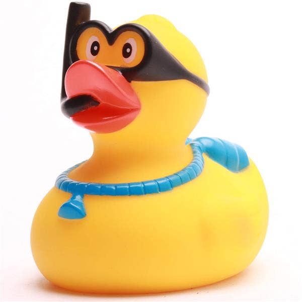 Diving Duck with Oxygen Cylinder