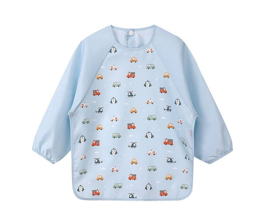 Bib with Sleeves - City Cars
