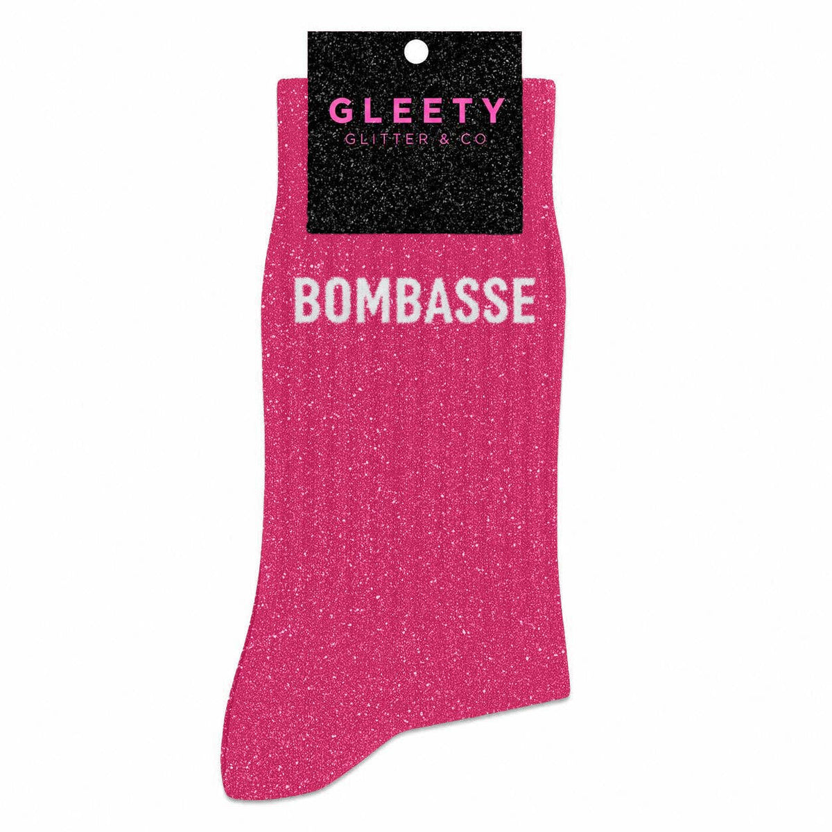 Chaussettes à Paillettes Bombasse Fuschia – Gleety