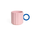 Taza rosa vintage