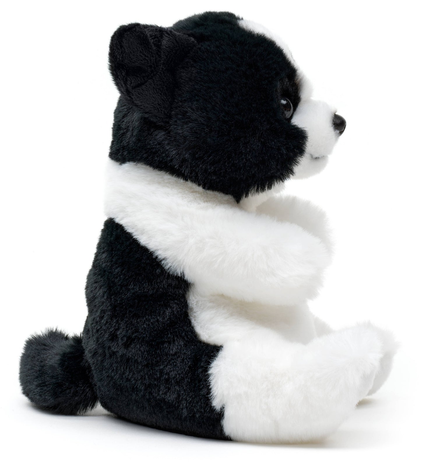 Kawaii zittend pluche speelgoed met randkraag