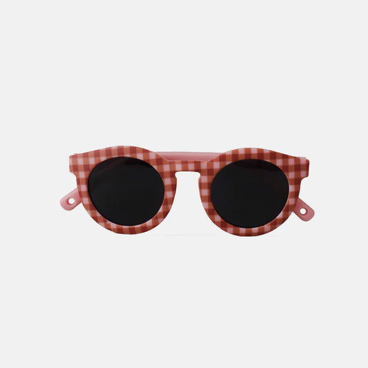 Gafas de sol para bebé - CAT 4 - Cuadros rosas