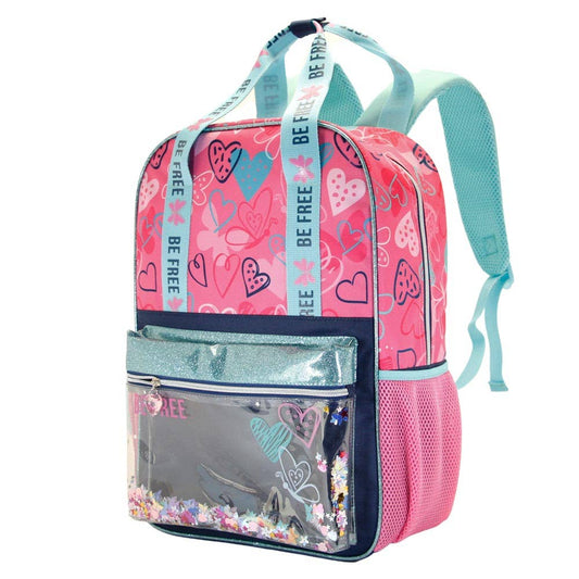 ¡Oh My Pop! Sé libre - Mochila con purpurina