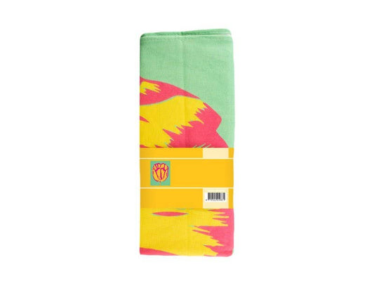Tulip Pop Green Tea Towel