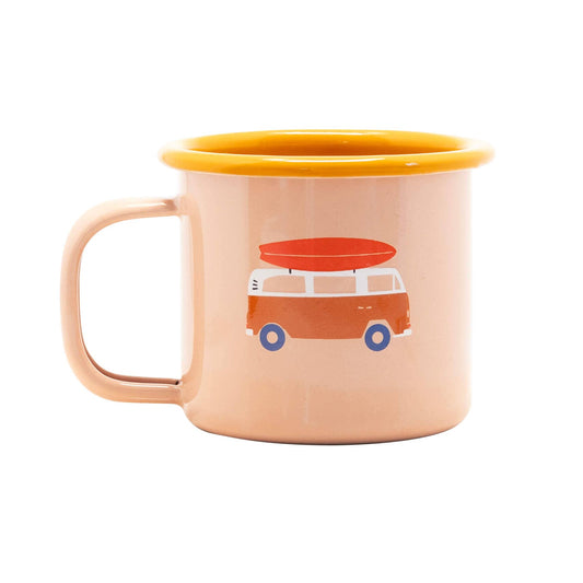 Small enamel mug “Go Camping”
