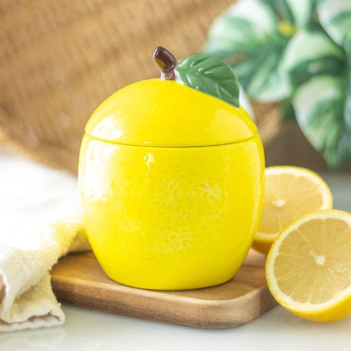 Bougie en Forme de Citron