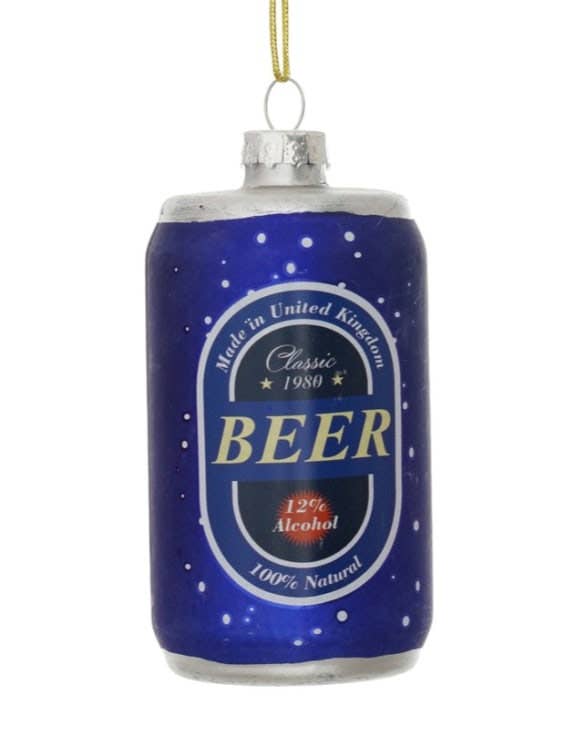 Décoration à suspendre Canette de bière