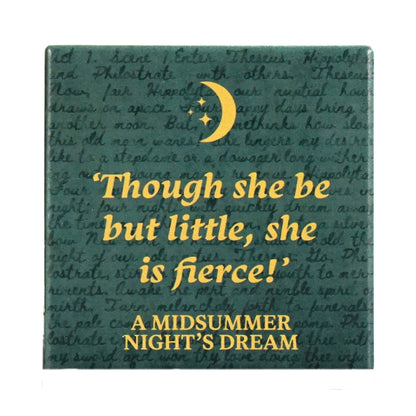 Shakespeare A Midsummer Night's Dream Ceramic Coaster
