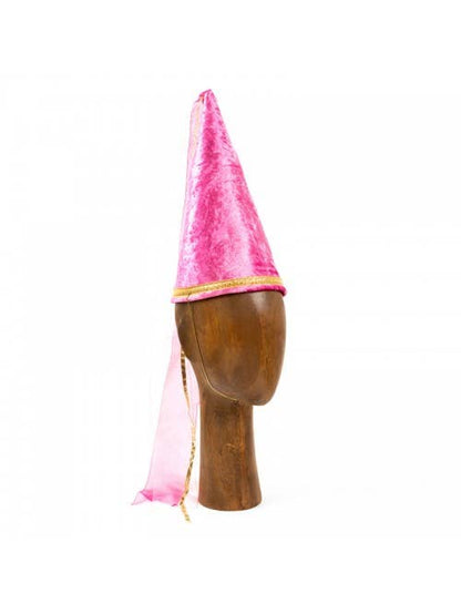 FAIRY CONE KROWN ROSE VELOURS - KALID MEDIEVAL