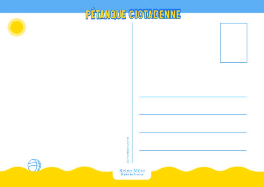 Postcard - Marseille Pétanque