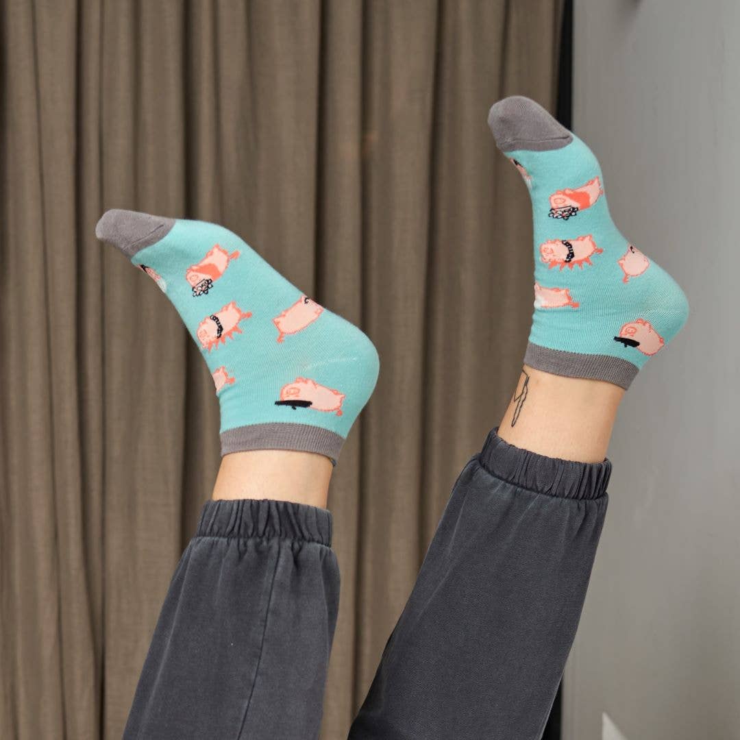Chaussettes Courtes Cochons « PIGGIES »