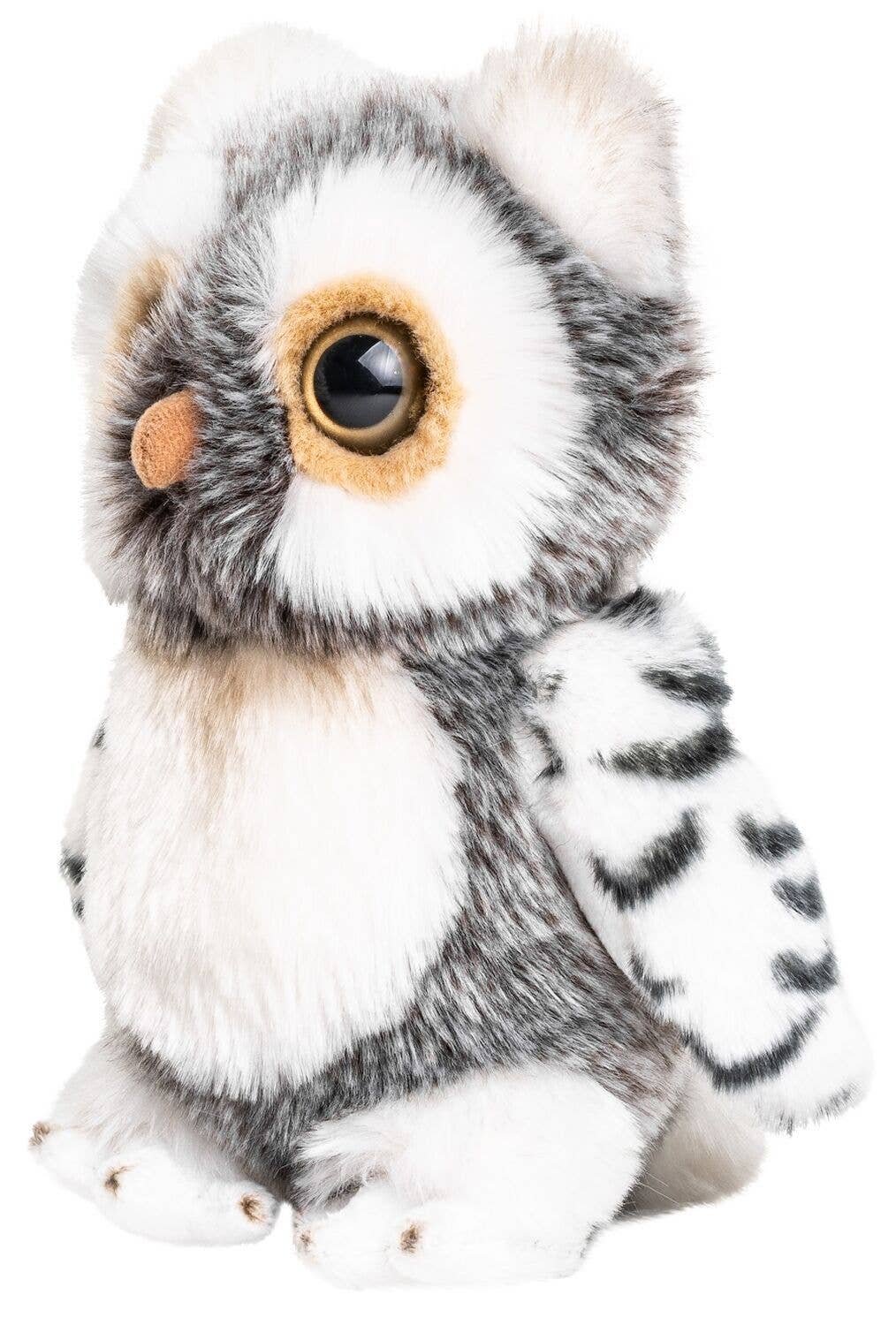 Peluche Hibou (gris-blanc)