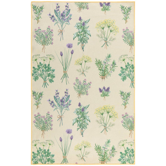 Torchon en microfibre recyclée Fresh Herbs de Now Designs