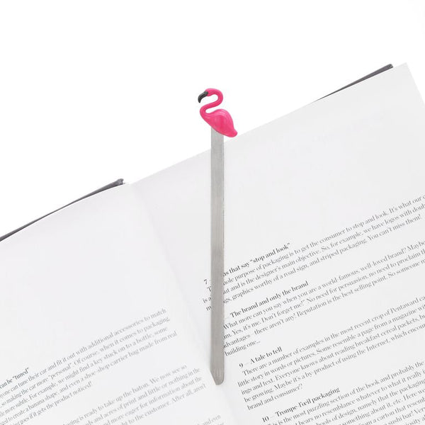 Marque Page Flamant Rose