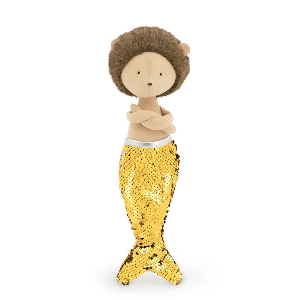 Peluche de algodón, Henry el Erizo: Sirena - 29cm - 3+