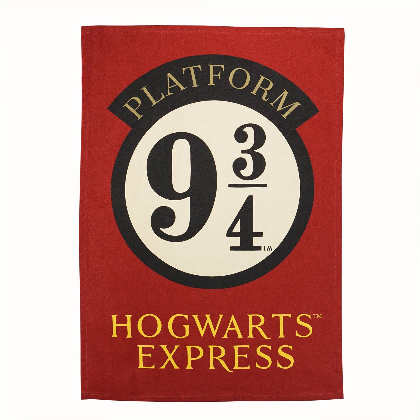 Geschirrtuch aus recycelter Baumwolle – Harry Potter (Gleis 9 ¾)