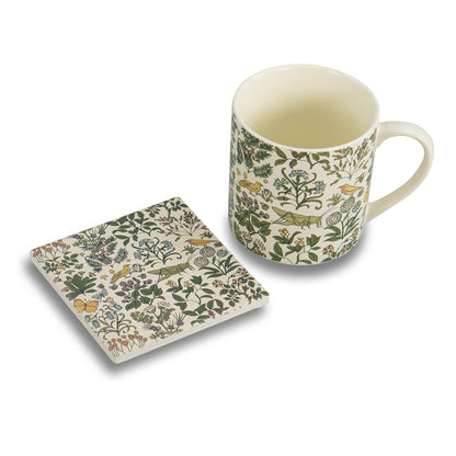 Unieke keramische onderzetter - ACS Voysey (Apothecary's Garden)