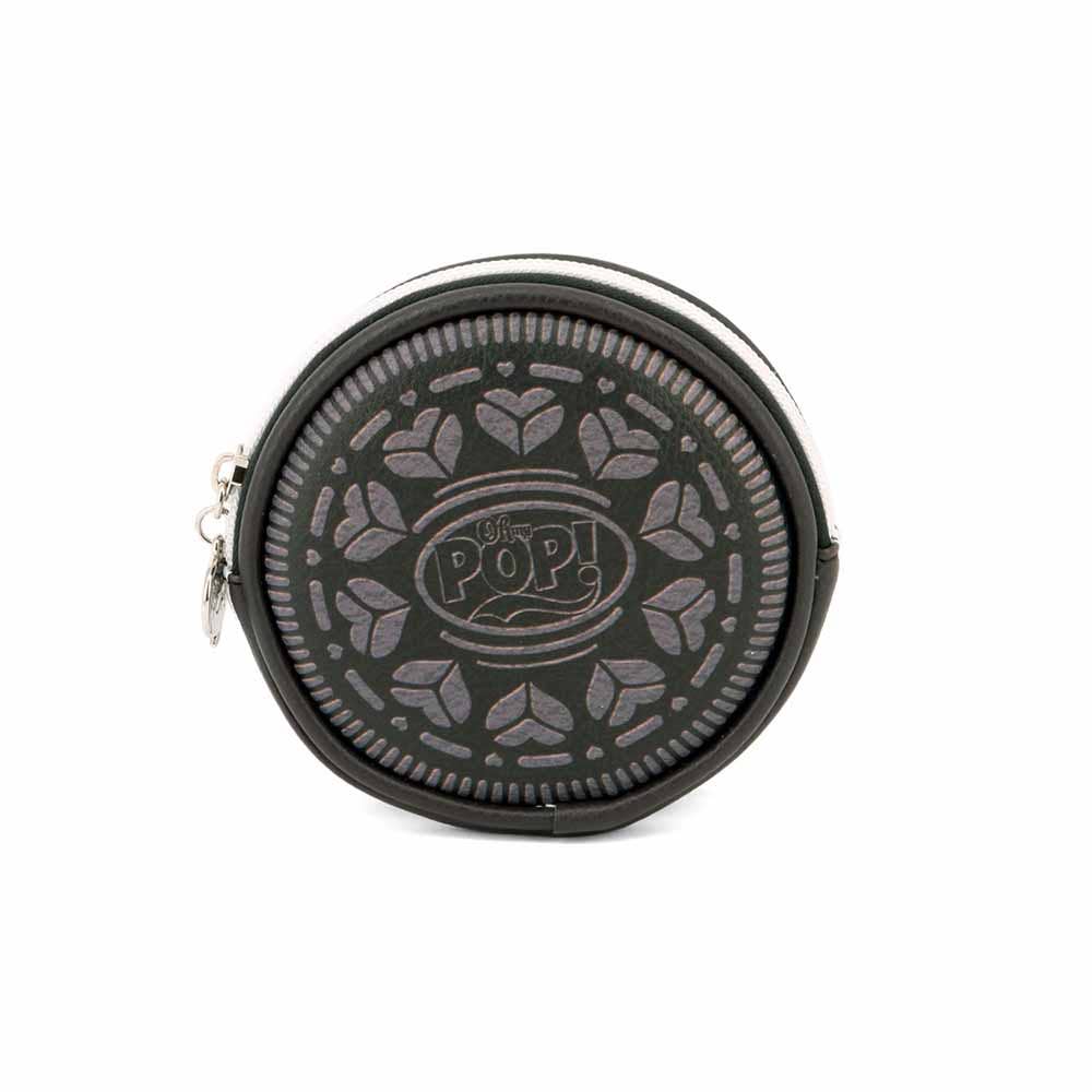 Oh My Pop! Black Cookie Round Coin Purse