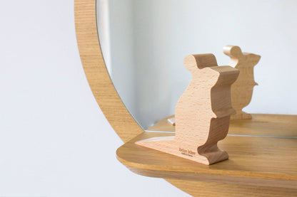 Mimi Mouse wooden doorstop