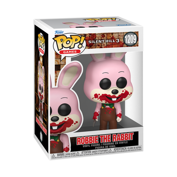 Funko Pop Robbie the Rabbit - Silent Hill - box view
