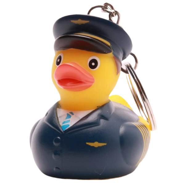 Portachiavi pilota di linea aerea Ducks