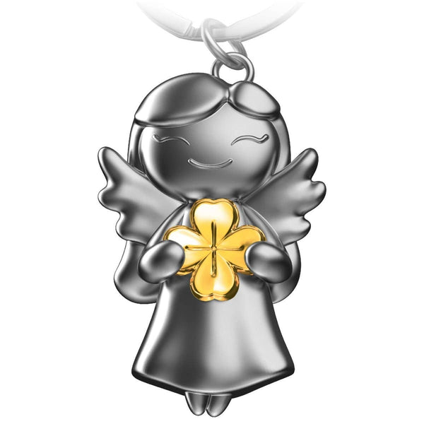 Llavero de ángel de la suerte