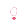 Miroir de Maquillage - Rond - Rose - 16,5x12x31,5cm