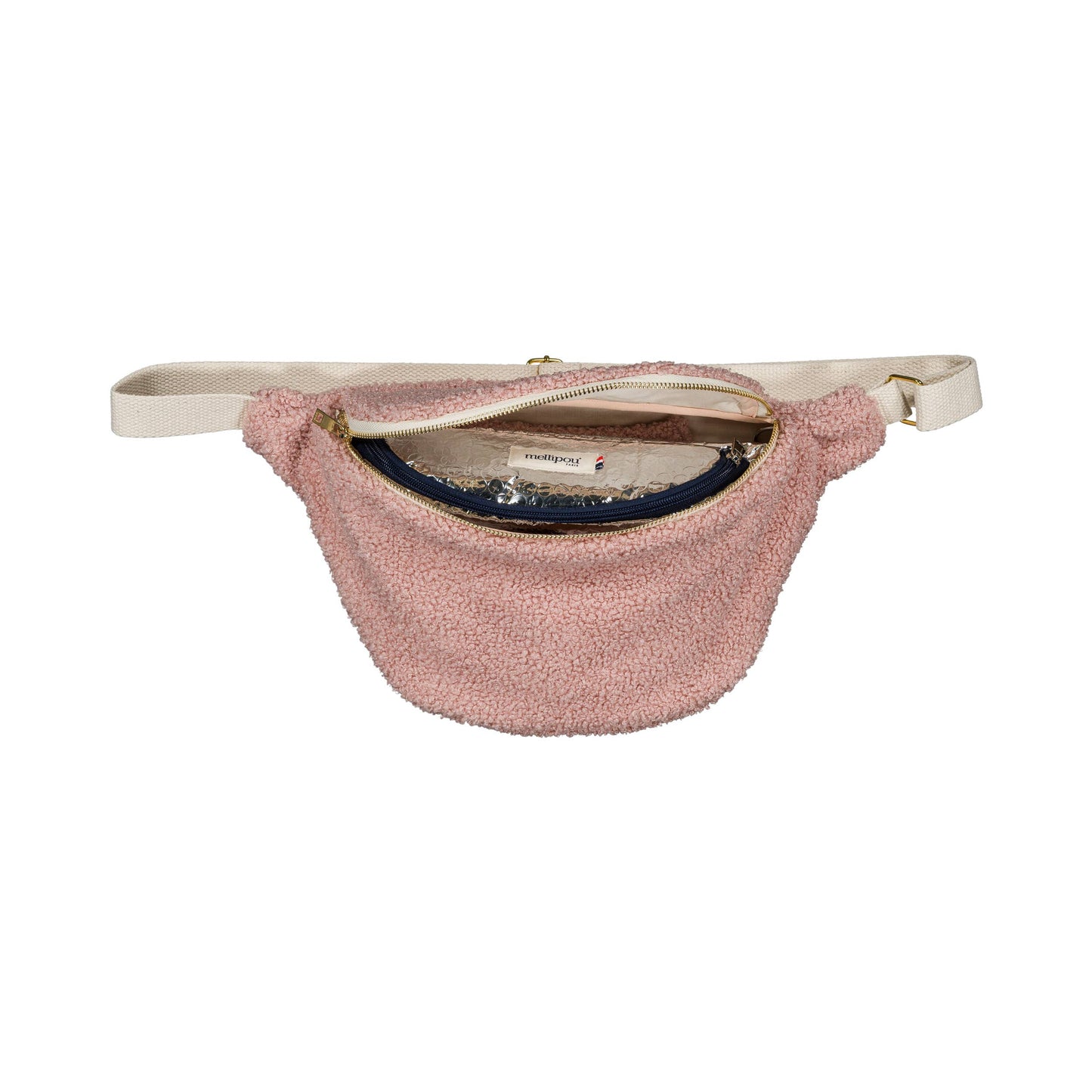 Plátano cambiante y esponjoso de color rosa