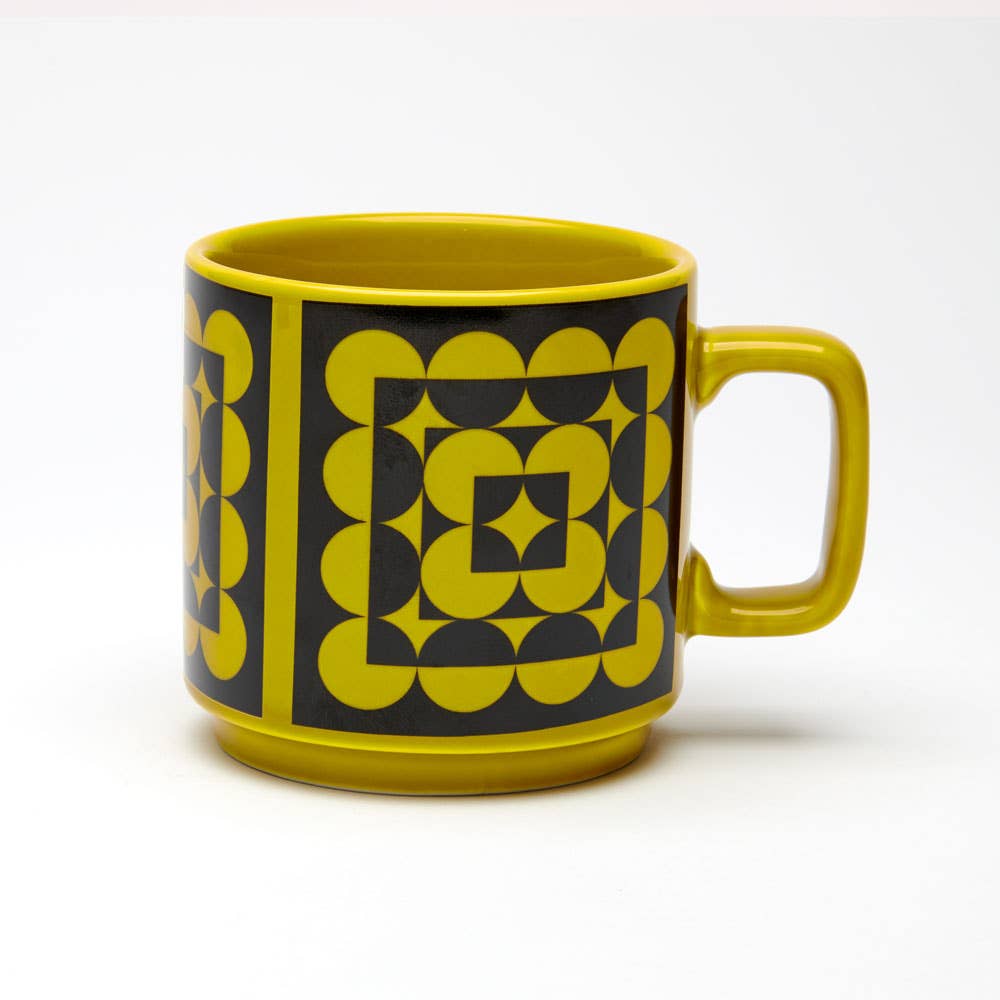 Tazza Chartreuse Magpie x Hornsea Squares
