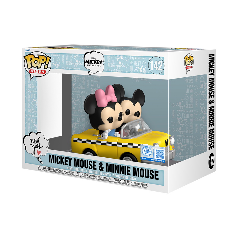 Pop! Rides Super Deluxe Mickey Mouse & Minnie Mouse