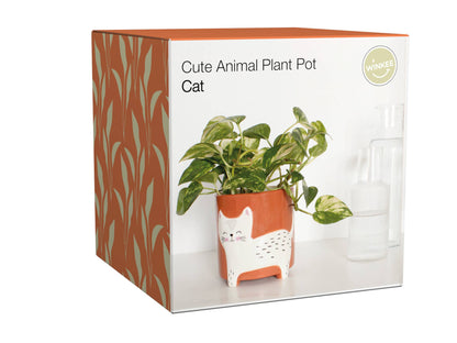 Pot de fleurs Chat