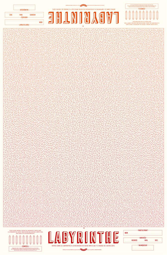 Póster del juego XL - Laberinto